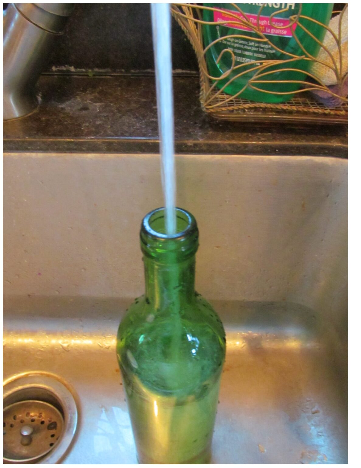 The easy way to drill a hole in a wine bottle Make it a Garden